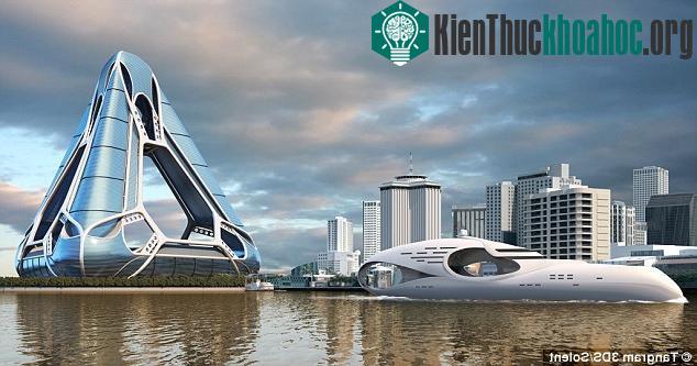 Nhà nổi hình kim tự tháp độc đáo ảnh 2