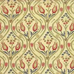 Hoa văn trên một trong các panel ngói Iznik lấp lánh
