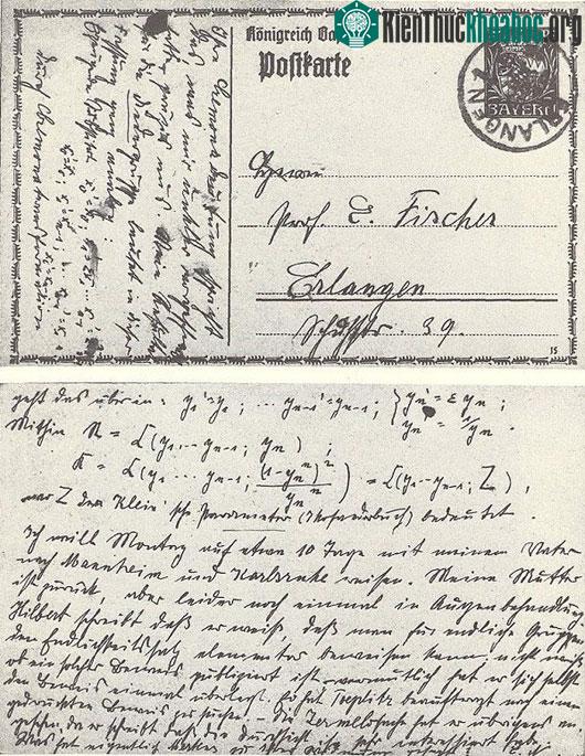 Emmy Noether là người mẹ đỡ đầu cho nền toán học hiện đại