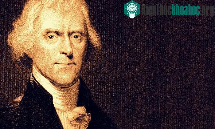 Thomas Jefferson là tổng thống thứ 3 của hợp chủng quốc Hoa Kỳ.