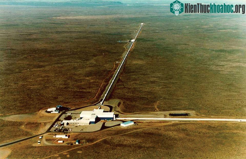 Ảnh chụp đài quan sát LIGO nhìn từ trên cao​