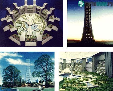 Thành phố trên mây Sky City 1000