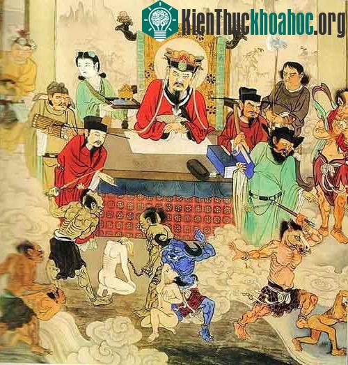 Hình ảnh Diêm Vương cai quản Quỷ Môn Quan.