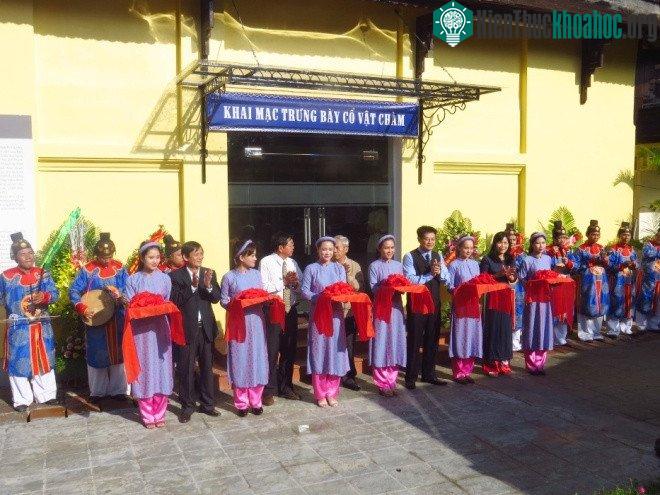 Ngày 23/11, Trung tâm bảo tồn di tích cố đô Huế mở cửa khu cổ vật Chàm tại Bảo tàng cổ vật cung đình Huế sau 71 năm đóng cửa.