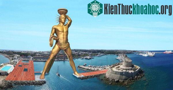 Thiết kế tượng thần Mặt Trời hiện đại. (Ảnh: Colossus of Rhodes Project).