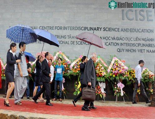 Trung tâm quốc tế khoa học và giáo dục liên ngành (ICISE) tại phường Ghềnh Ráng, TP Quy Nhơn.(Ảnh:Trí Tín)