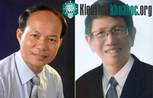 Giáo sư Phan Quốc Khánh và Hoàng Xuân Phú. (Ảnh: Viện nghiên cứu cao cấp về toán)