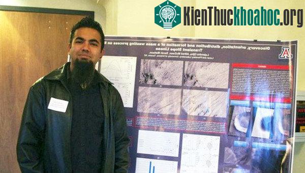Jujendra Ojha công bố phát hiện của mình năm 2011. (Ảnh: CNN).