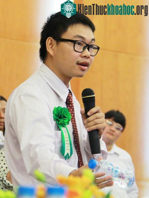 Hải nói rằng, khoa học với anh là làm được điều gì đó có lợi cho cộng đồng, để cuộc sống đẹp hơn. (Ảnh: Lê Văn).