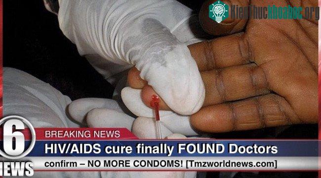 Bằng một phương pháp không ai ngờ đến, virus HIV có thể được loại bỏ. Tương lai "nói không với bao cao su" sắp thành hiện thực chăng? Xem thêm tại đây