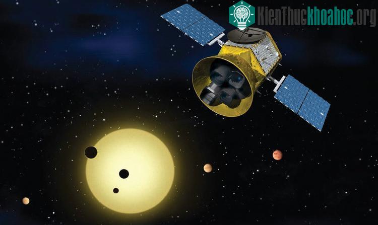 Hình minh họa vệ tinh TESS của NASA. (Ảnh: NASA).