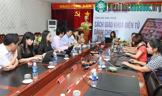 Toàn cảnh chương trình giao lưu trực tuyến