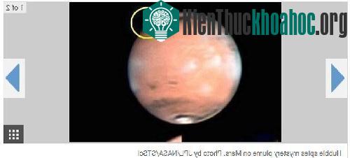 Trước thời điểm Mars One sắp công bố đoàn người lên sao Hỏa, điểm khói “lạ” đang được quan tâm trở lại nhưng vẫn chưa có lời giải đáp, theo tờ Time. Xem thêm tại đây