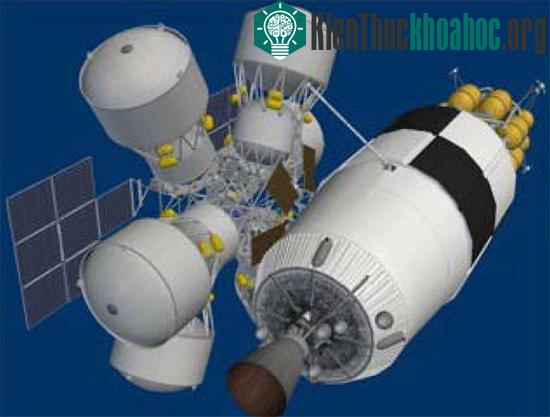 Một kho chứa trong không gian do Boeing thiết kế nạp nhiên liệu cho Tên lửa (Ảnh: Space)