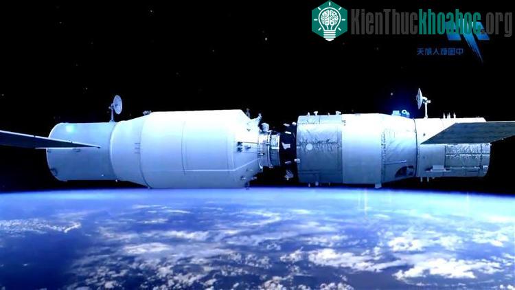 Tàu này còn có thể kết nối với trạm Thiên Cung-2 và tiếp nhiên liệu.
