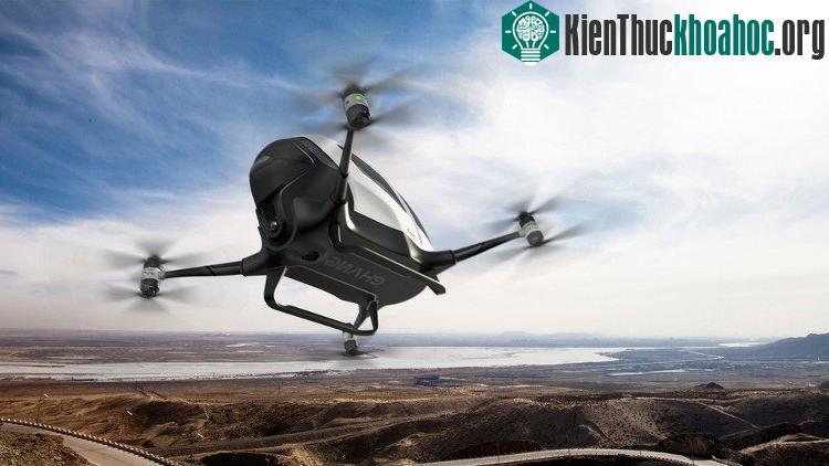 EHang 184 được miêu tả là một mẫu phương tiện bay không người lái tầm thấp thông minh, thân thiện với môi trường và an toàn.