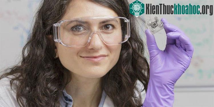 Tiến sĩ Mirella Di Lorenzo đến từ đại học Bath từng gây ấn tượng với phát kiến của mình.