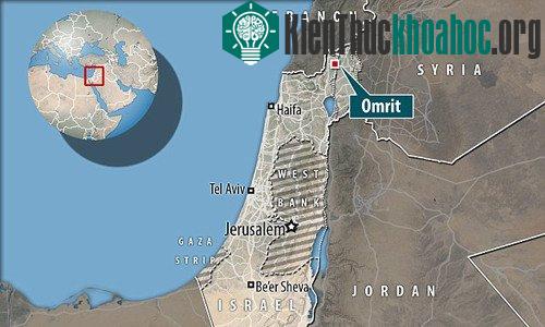 Khu vực khảo cổ nằm ở phía bắc Israel. (Đồ họa: ABC).