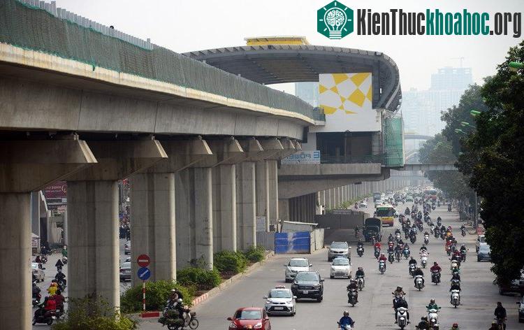 Các nhà ga được xây dựng, thiết kế với các màu sắc riêng biệt.