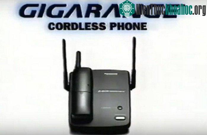 Cách đây 20 năm, chiếc điện thoại bàn GigaRange của thương hiệu Panasonic cũng rất hot.