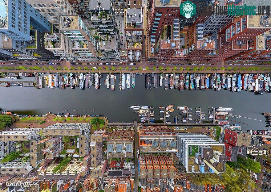 Westerdok, Amsterdam, Hà Lan.