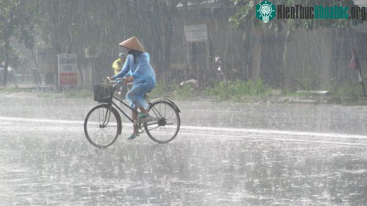 Chiều tối, mưa mở rộng ra toàn miền Bắc khi rãnh gió Tây di chuyển.
