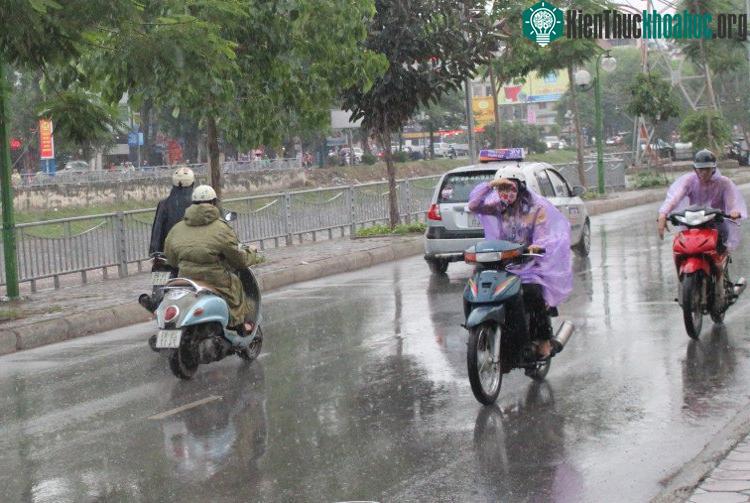 Dự báo dạng mưa rào bất chợt tại miền Bắc và Bắc Trung Bộ sẽ còn kéo dài hết ngày 22/3.