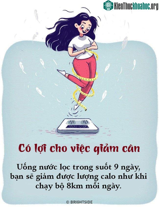 Điều gì xảy ra nếu bạn uống nước lọc thay nước ngọt trong suốt 1 tháng?