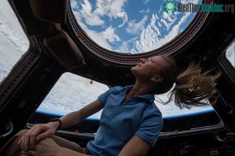 Bên trong Trạm vũ trụ Quốc tế. (Ảnh: NASA).