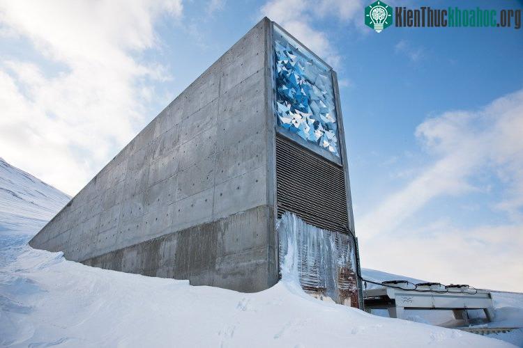 Hầm hạt giống chống tận thế ở Svalbard, Na Uy. (Ảnh: National Geographic).