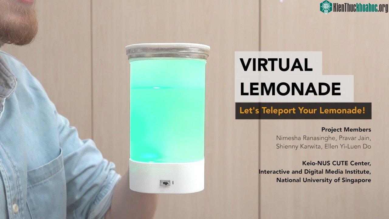 Chúng ta sẽ không thể tái tạo được hương vị thực sự của đồ uống nếu không kích thích khứu giác.