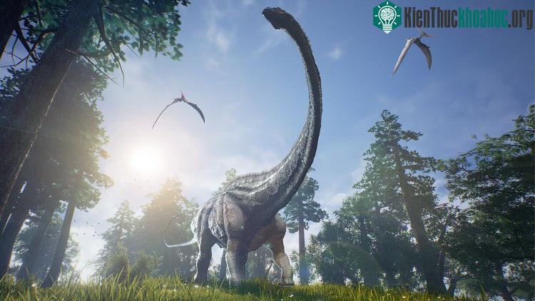 Ở các con khủng long Sauropod, các đốt sống cứng cáp khi chúng đạt đến 20 tuổi, tức đã đạt đến kích cỡ trưởng thành. (Ảnh minh họa).