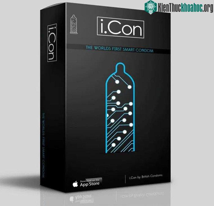 Bộ phận quan trọng nhất của i-Con là phần vành (miệng bao cao su) có thể điều chỉnh kích cỡ và tái sử dụng nhiều lần.