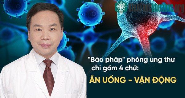 Biện pháp phòng ung thư bao gồm 3 chữ: "Ăn uống - vận động)