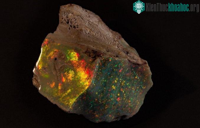 Viên Lửa Australia trị giá hơn 675.000 USD, là loại đá opal thô thuộc hạng quý nhất trên thế giới.