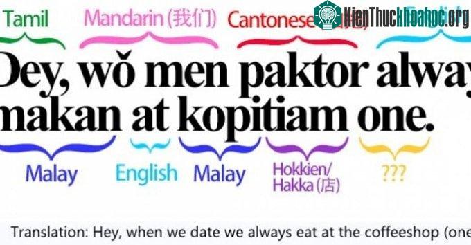 Một câu nói mà tới 8 ngôn ngữ...