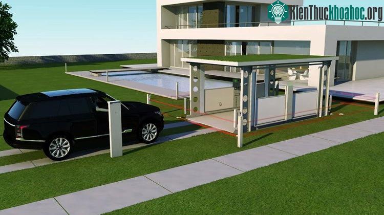 Thang máy vô hình của IdealPark.