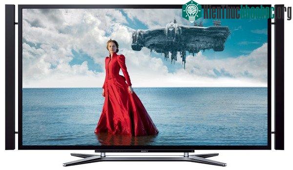 Sony XBR: 84 inch, độ phân giải 4K và hiệu ứng 3D.