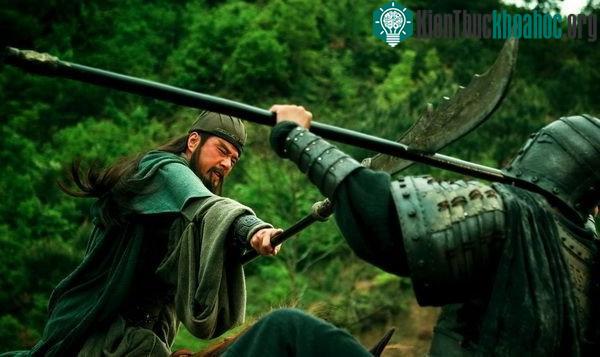 Hình ảnh Quan Vân Trường chiến đấu trên phim. (Ảnh minh họa).