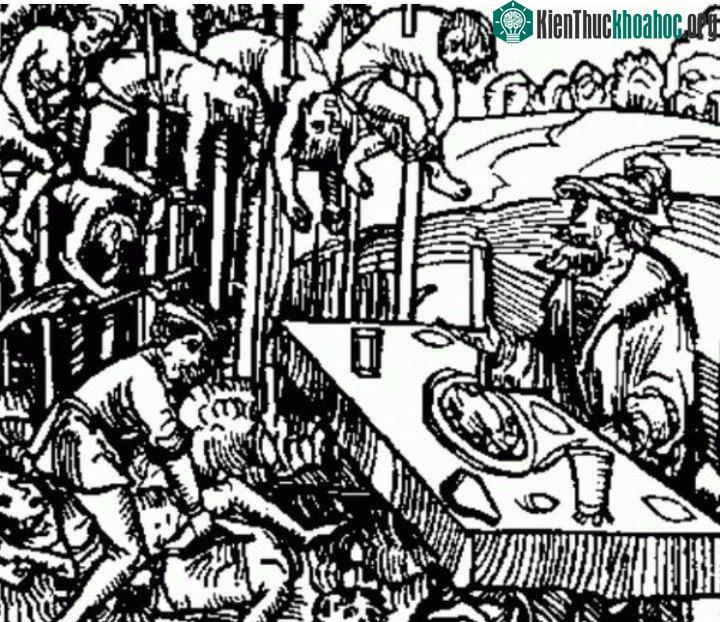 Hình thức tra tấn này được gọi là Impalement, đây là hình thức tra tấn cực kỳ đau đớn.