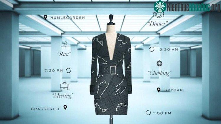 Sau một tuần cập nhật, thiết kế sẽ mô phỏng một bản đồ ghi lại toàn bộ hoạt động và hành trình trong tuần của cô ấy.