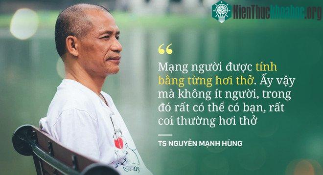 Mạng người được tính bằng hơi thở