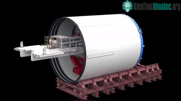 Robot TBM được lắp ráp tại nhà gà Ba Son.