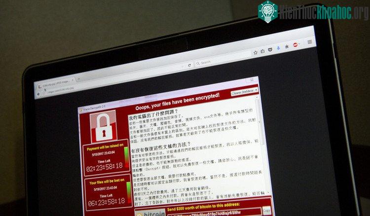 Mã độc WannaCry đã và đang tấn công cả thế giới.