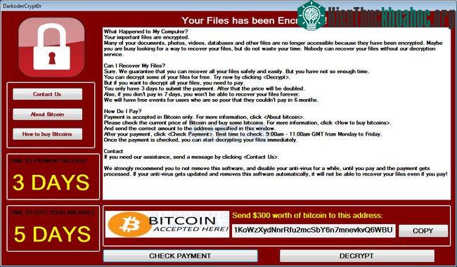 DarkoderCrypt0r là phần mềm có chức năng và cách tấn công giống nhất.