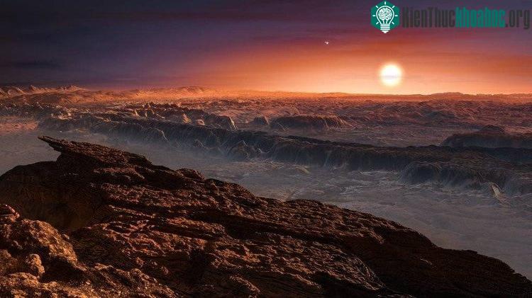 Giả định bề mặt của Proxima b. (Ảnh: Kornmesser).