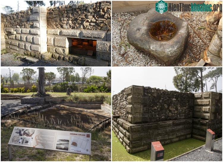 Các di vật và công trình còn lại của Villa de Toralla. (Ảnh: Ancient Origins).