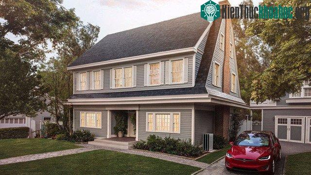  Solar Roof là pin năng lượng mặt trời rất bền. 