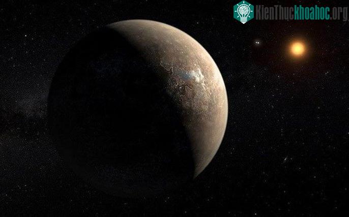 Mô phỏng Proxima b quay quanh ngôi sao Proxima Centauri. (Ảnh: Kornmesser).