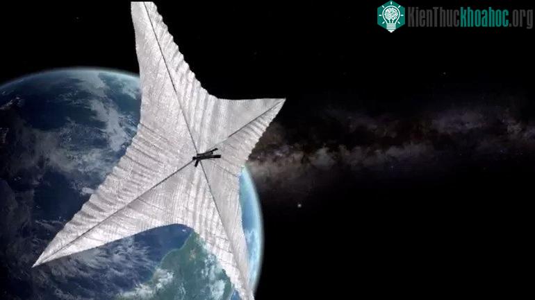 Đây có thể là hệ thống lightsail trong tưởng tượng.